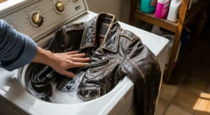 Laundry Jacket Kulit Original Tidak Rusak Sekitar Mekarsaluyu Cimahi Bandung