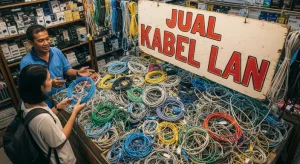 Pusat Kabel Ethernet Cat5 Resmi Grosir Untuk Internet Area Bandung Wetan Bandung