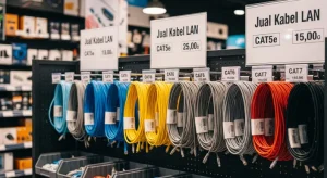 Jual Kabel Ethernet Cat7 Asli Murah Untuk Internet Wilayah Margaasih Bandung